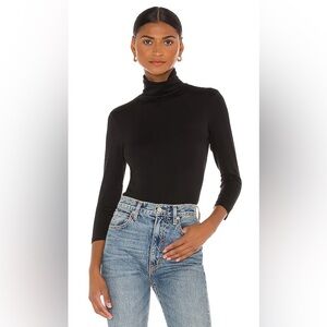 L’Agence Aja black turtleneck size medium